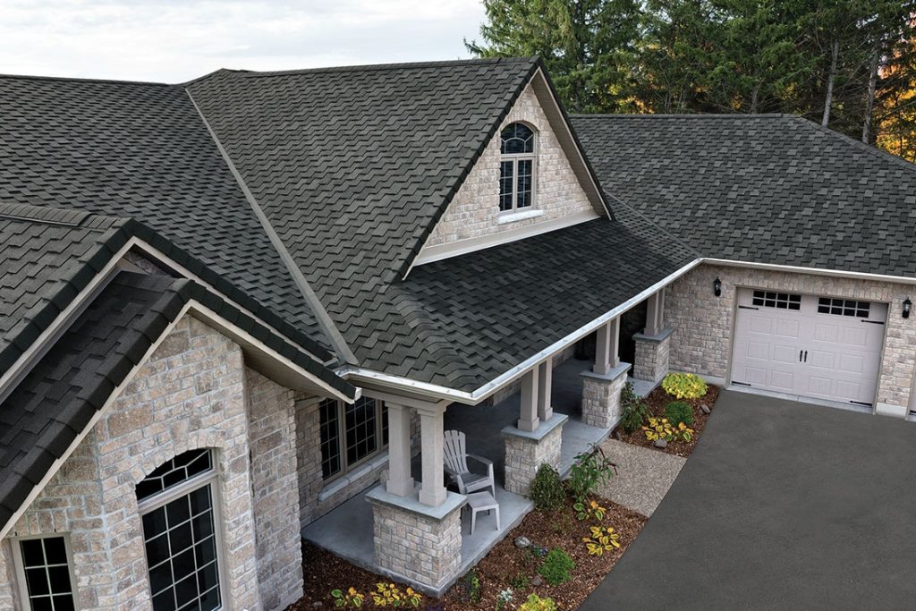 New roof installation